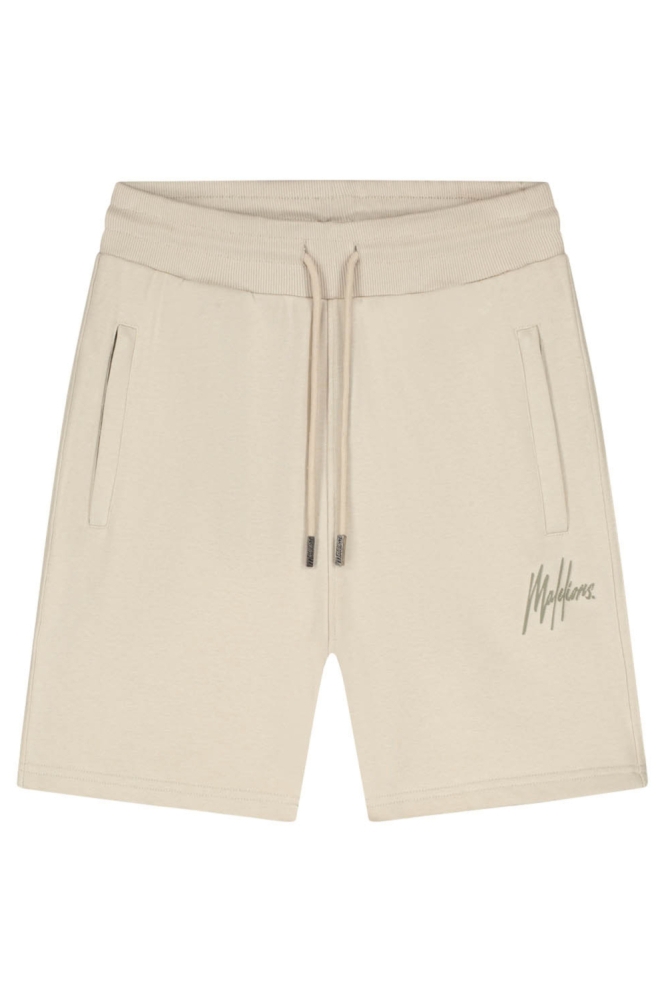 Malelions taupe heren korte broek | Vooraanzicht