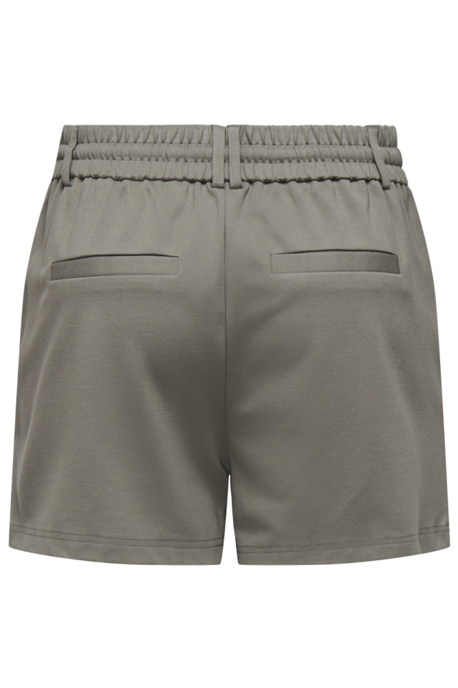 Only groene dames korte broek | Achteraanzicht