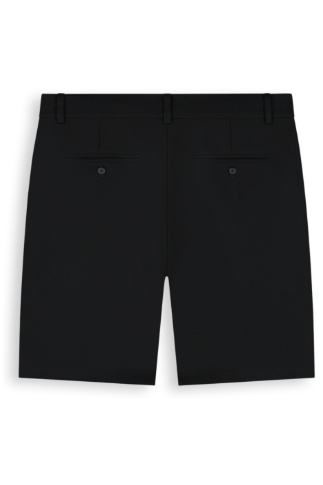 Pure Path zwarte heren korte broek | Achteraanzicht