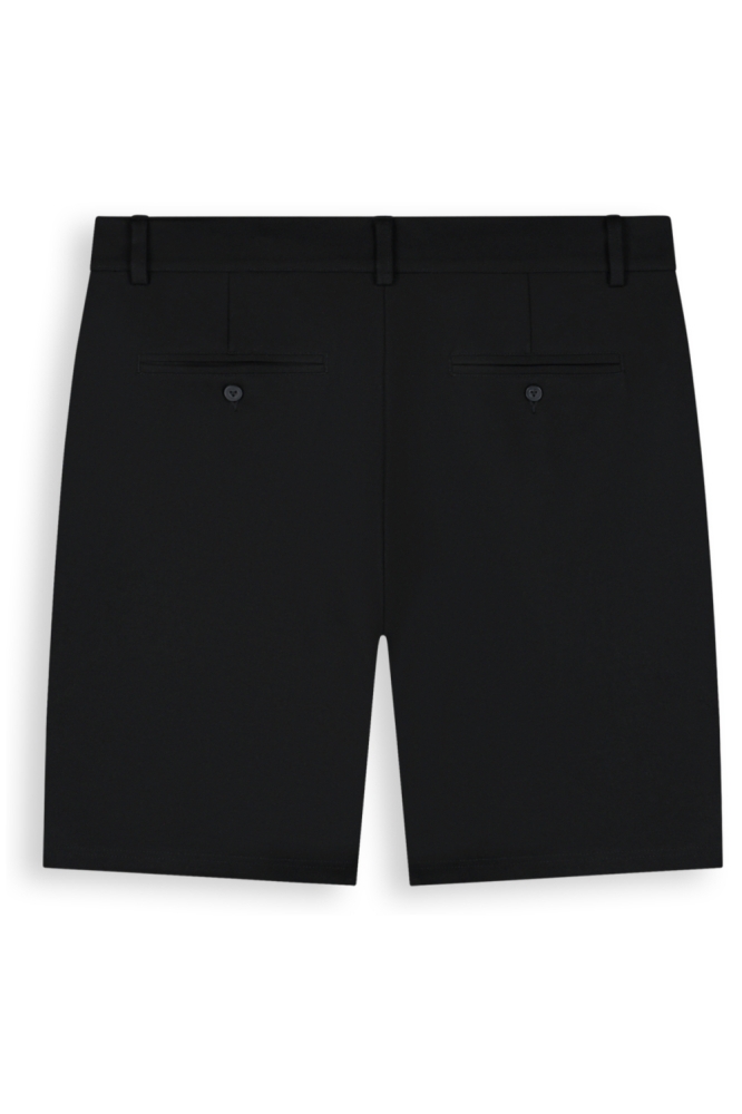 Pure Path zwarte heren korte broek | Achteraanzicht