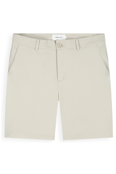Pure Path zand heren korte broek | Vooraanzicht