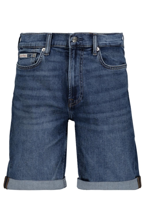Calvin Klein blauwe heren korte broek | Vooraanzicht