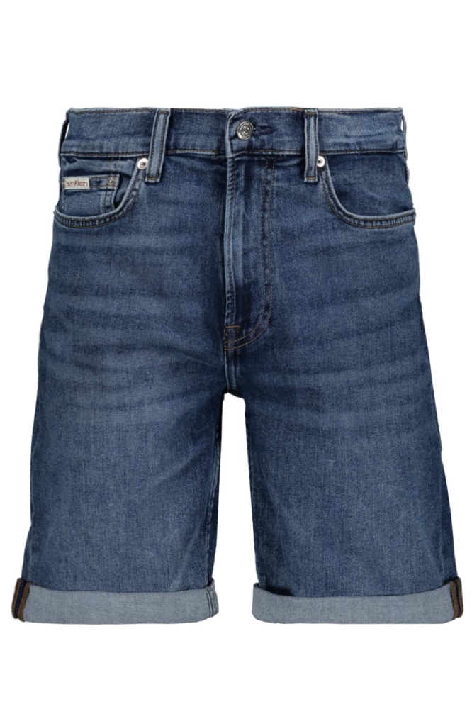Calvin Klein blauwe heren korte broek | Vooraanzicht