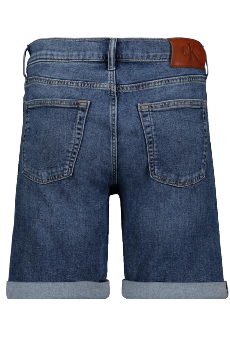 Calvin Klein blauwe heren korte broek | Achteraanzicht