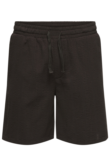 Only & Sons bruine heren korte broek | Vooraanzicht