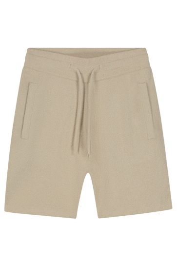 Malelions malelions men boucle shorts Taupe