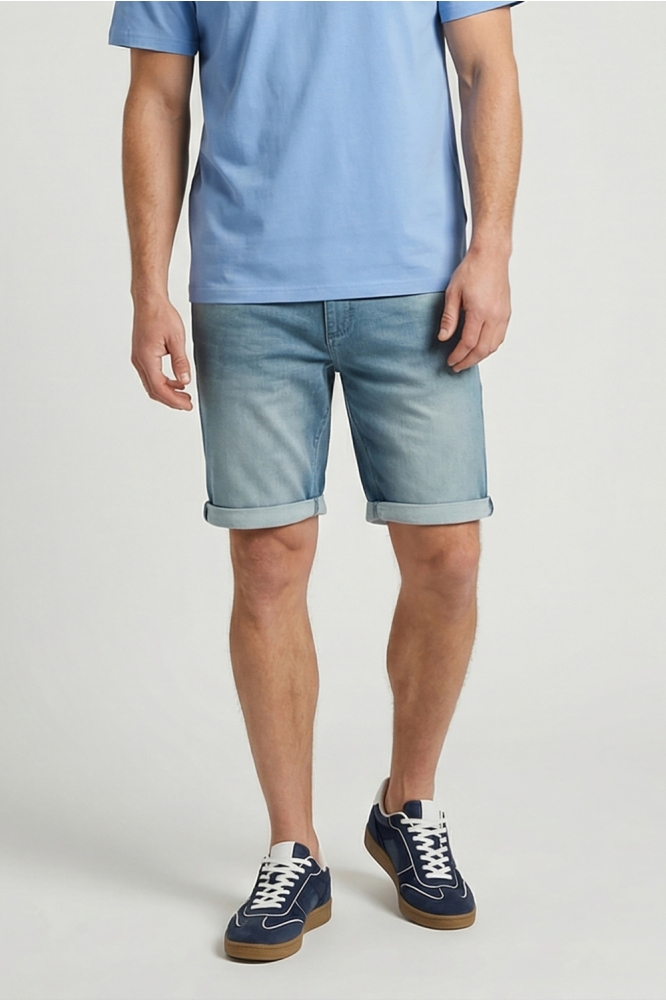 Cars blauwe heren korte broek | Model vooraanzicht