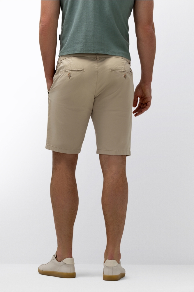 State of Art beige heren korte broek | Model achteraanzicht