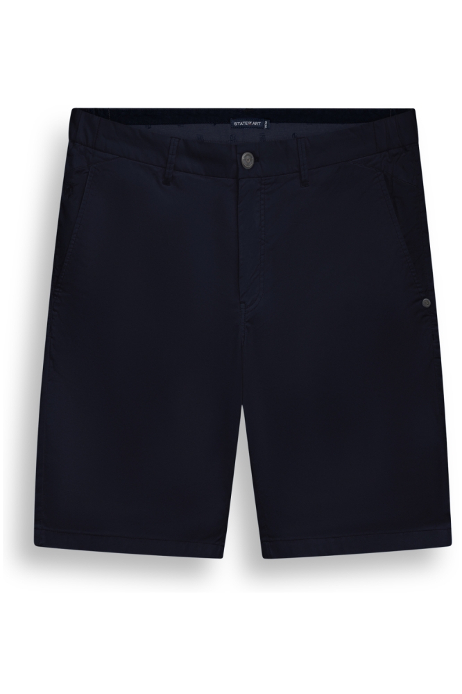 State of Art blauwe heren korte broek | Vooraanzicht