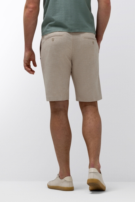 State of Art beige heren korte broek | Model achteraanzicht