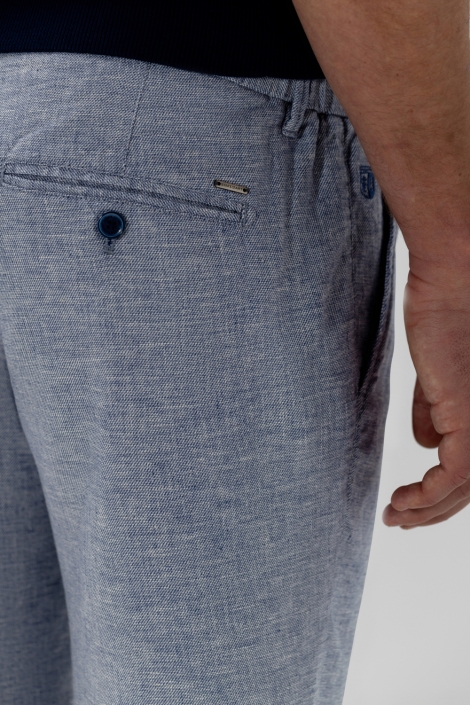 State of Art blauwe heren korte broek | Kleurstaal