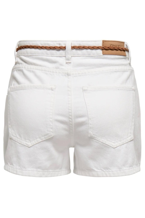 Only witte dames korte broek | Achteraanzicht