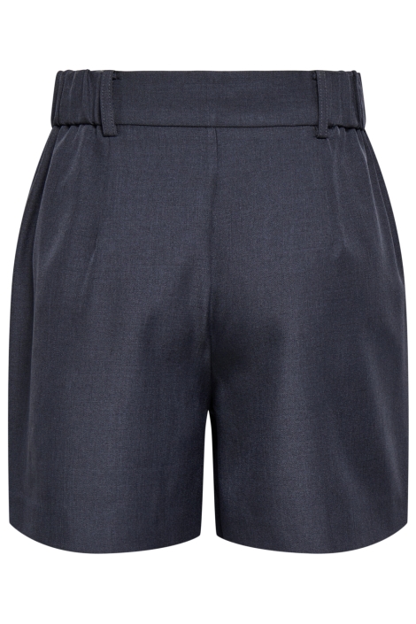 Only blauwe dames korte broek | Achteraanzicht