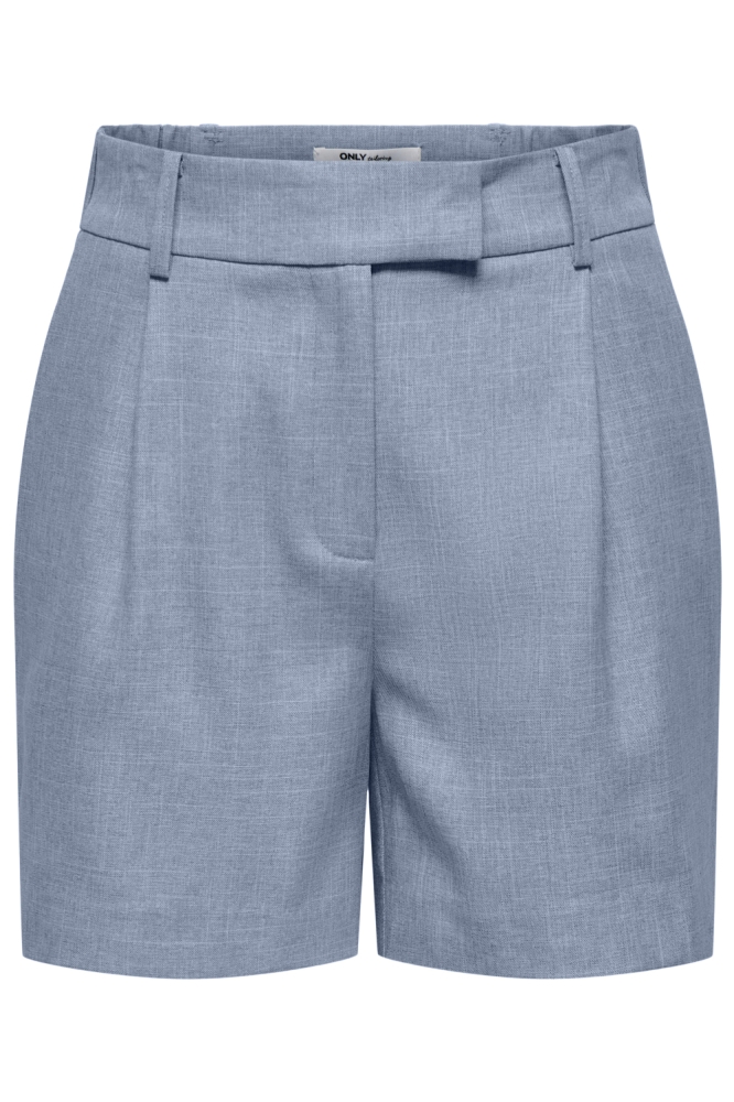 Only blauwe dames korte broek | Vooraanzicht