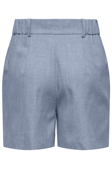 Only blauwe dames korte broek | Achteraanzicht