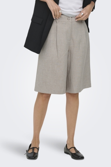 Only Korte broek ONLLINDA HW MEL LONG SHORTS TLR NOO 15351444 FUNGI/ W MELAMGE