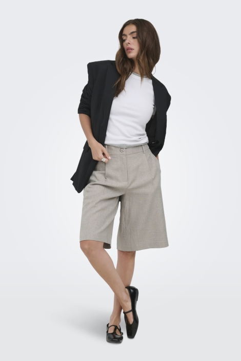 Only taupe dames korte broek | Model