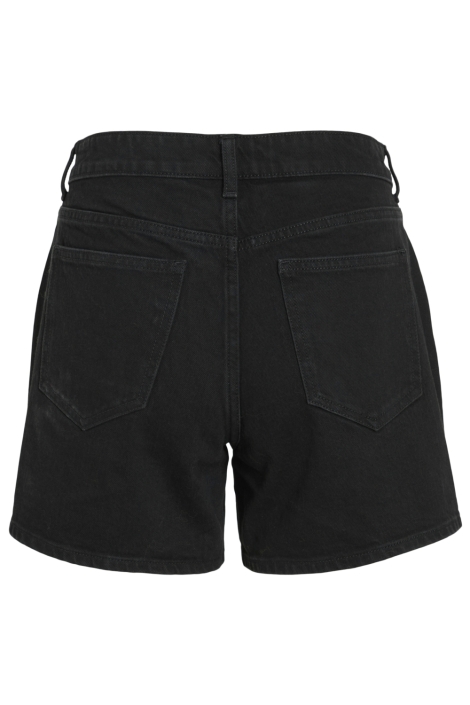 Vila zwarte dames korte broek | Achteraanzicht