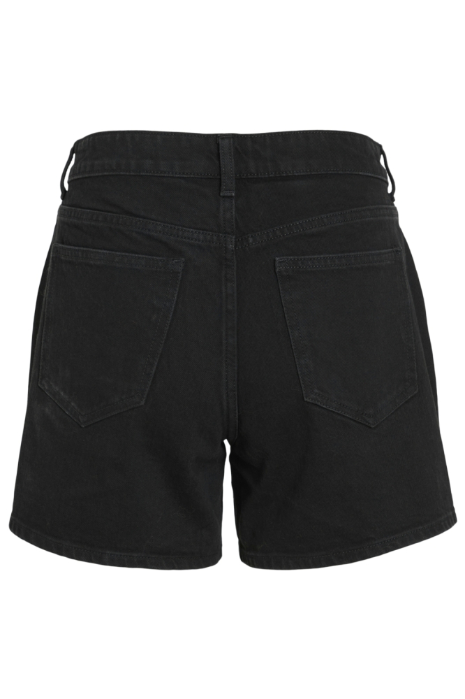Vila zwarte dames korte broek | Achteraanzicht