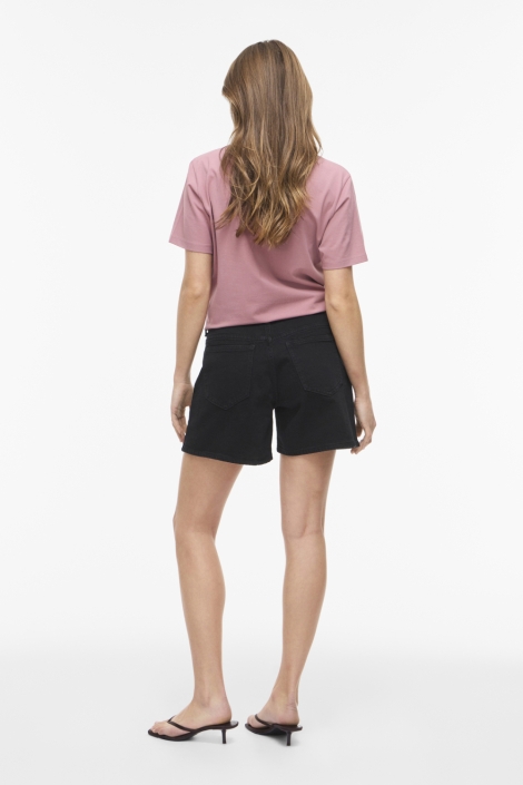 Vila zwarte dames korte broek | Model