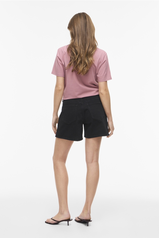 Vila zwarte dames korte broek | Model