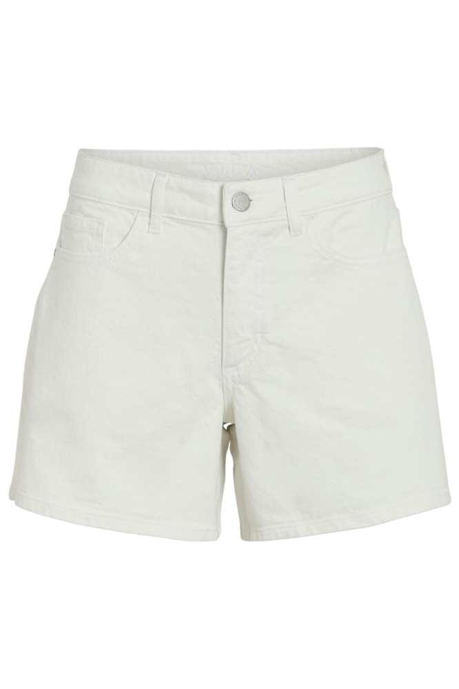 Vila witte dames korte broek | Vooraanzicht