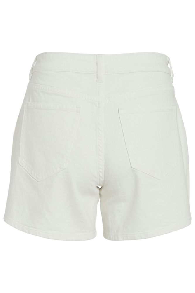 Vila witte dames korte broek | Achteraanzicht