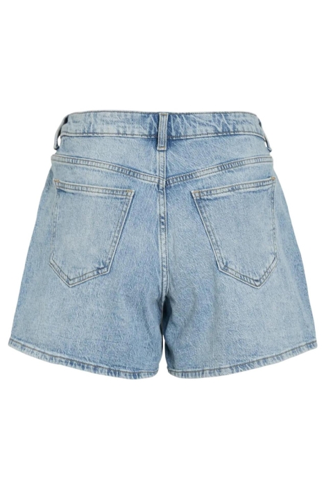 Vila blauwe dames korte broek | Achteraanzicht