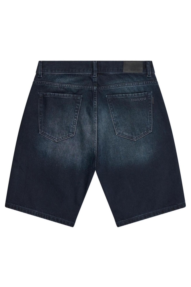 Antony Morato zwarte heren korte broek | Achteraanzicht