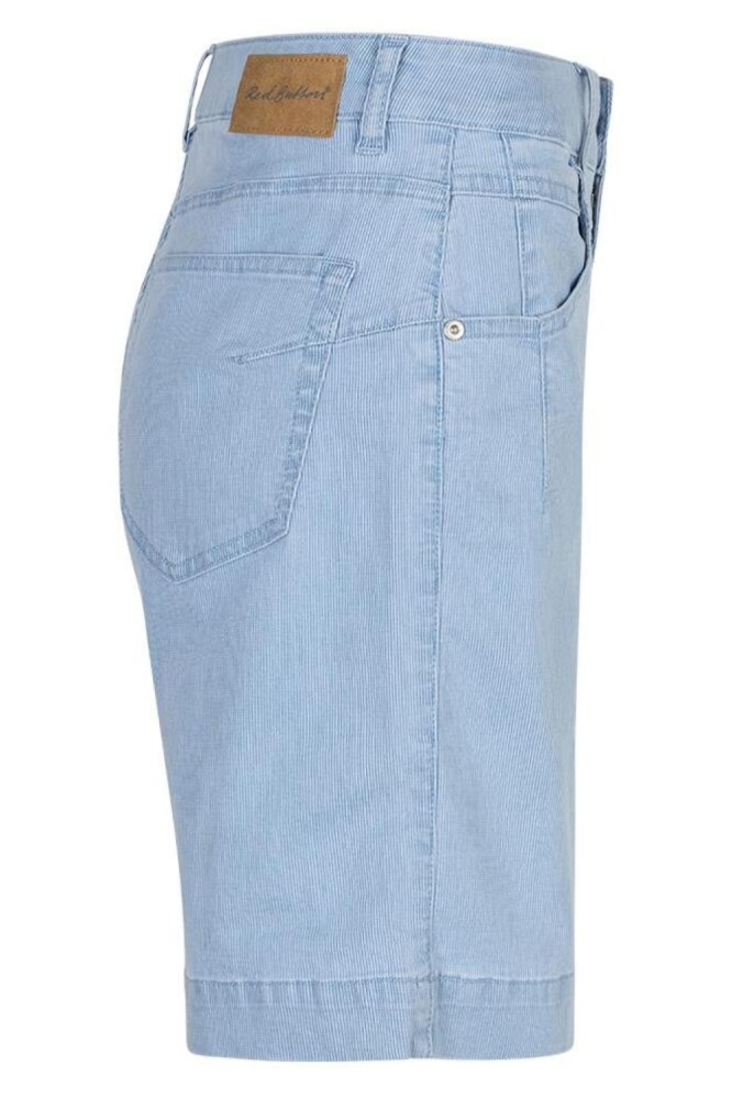 Red Button blauwe dames korte broek | Zijaanzicht
