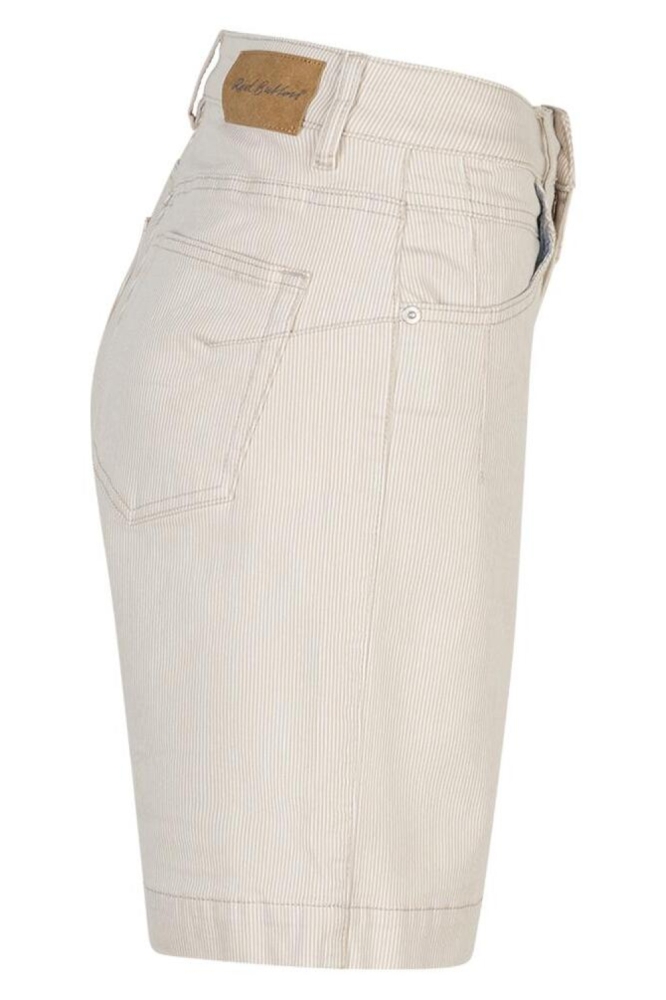 Red Button beige dames korte broek | Zijaanzicht