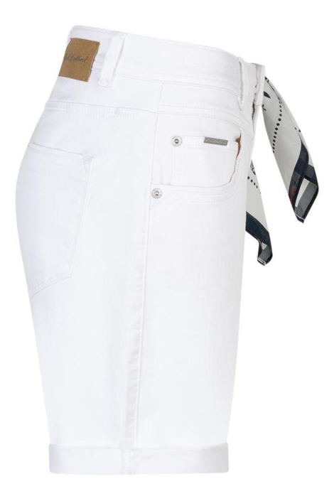 Red Button witte dames korte broek | Zijaanzicht