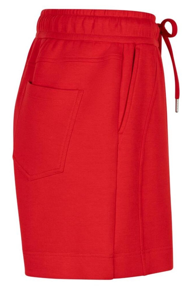Red Button rode dames korte broek | Zijaanzicht