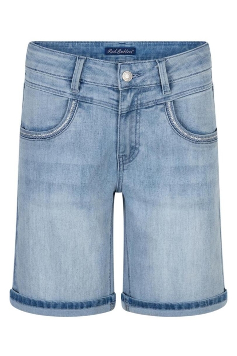 Red Button blauwe dames korte broek | Vooraanzicht