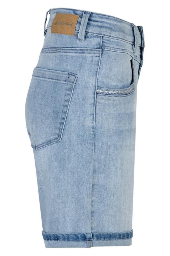 Red Button blauwe dames korte broek | Zijaanzicht