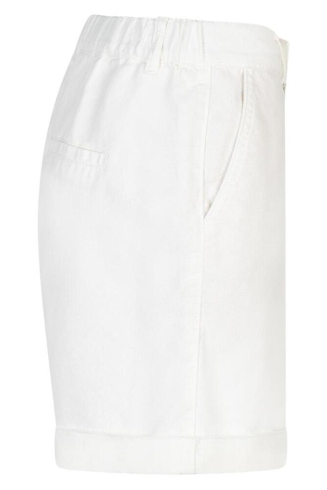Red Button witte dames korte broek | Zijaanzicht