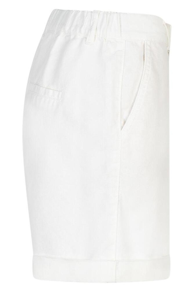 Red Button witte dames korte broek | Zijaanzicht