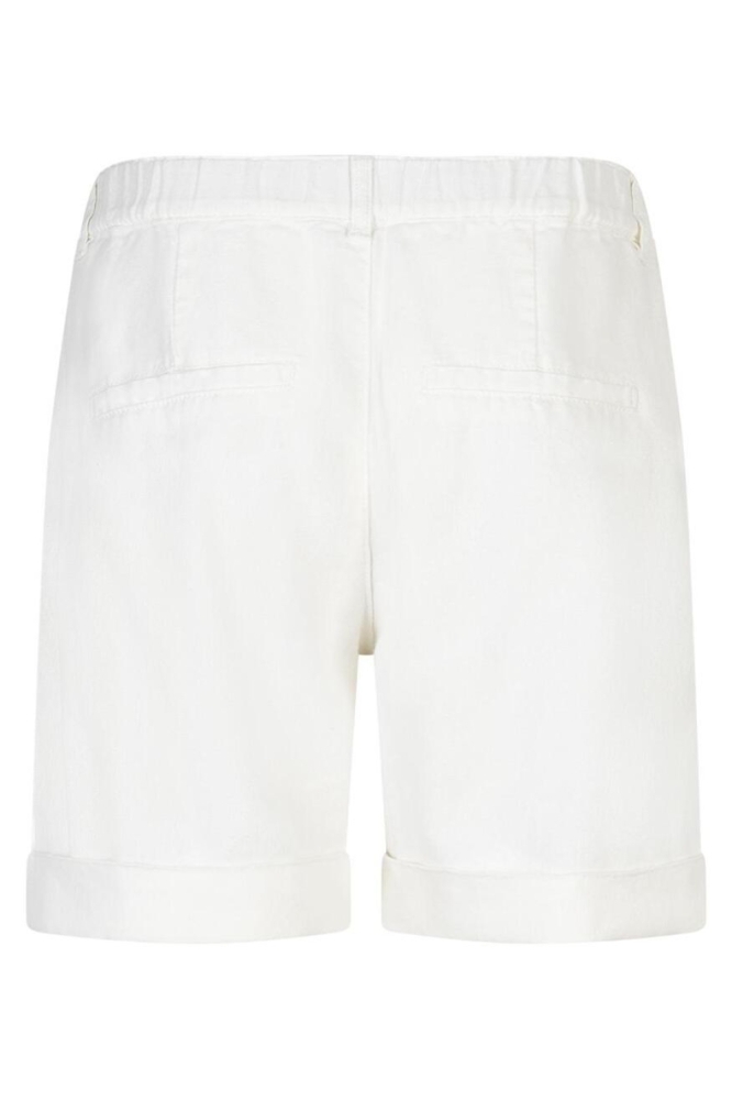Red Button witte dames korte broek | Achteraanzicht