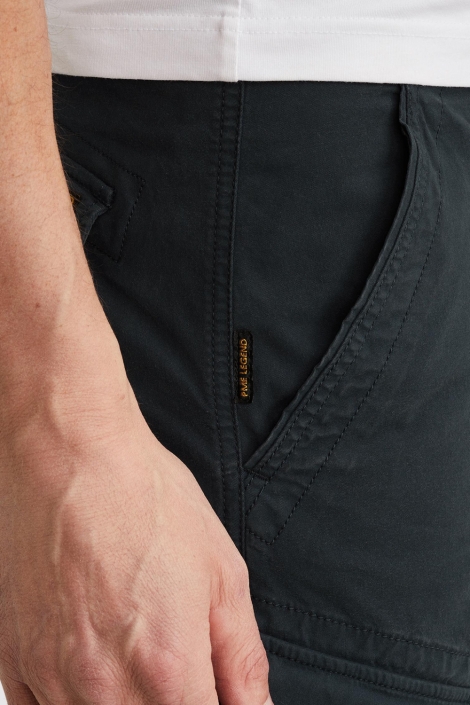PME legend blauwe heren korte broek | Close up