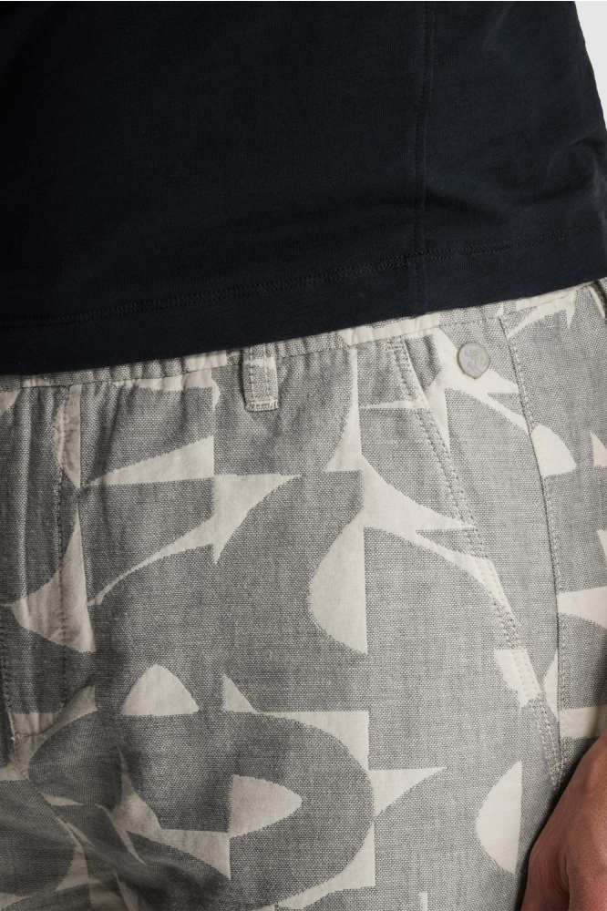 Cast Iron grijze heren korte broek | Close up