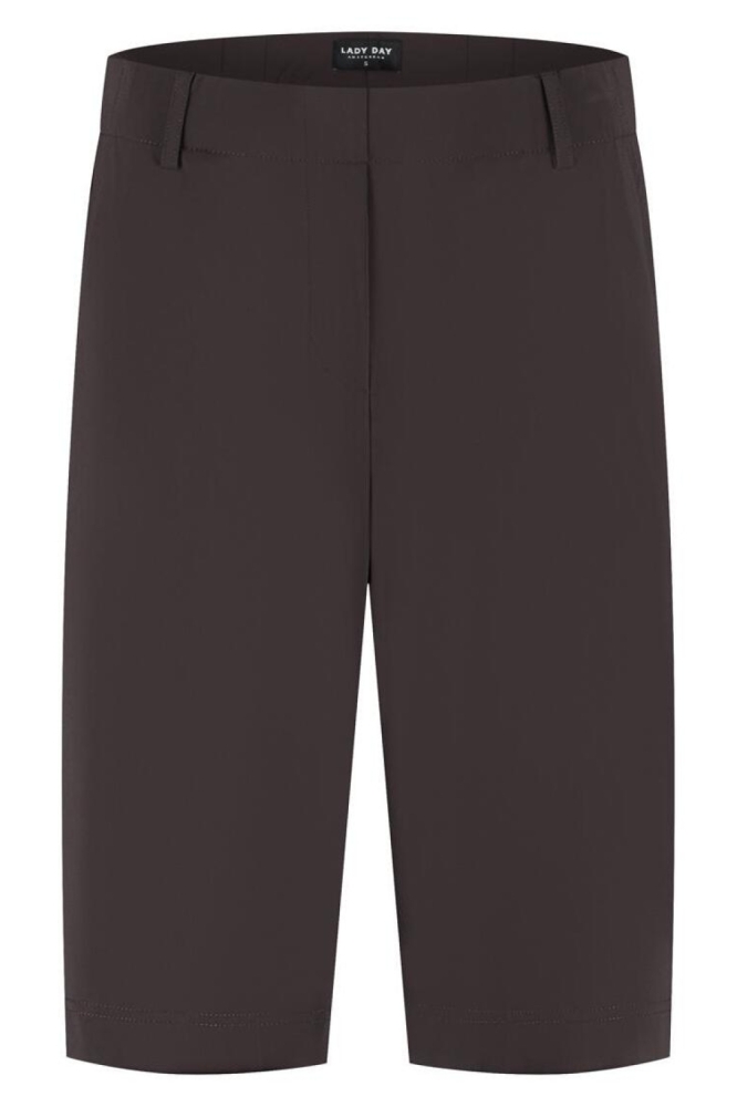 Lady Day bruine dames korte broek | Vooraanzicht