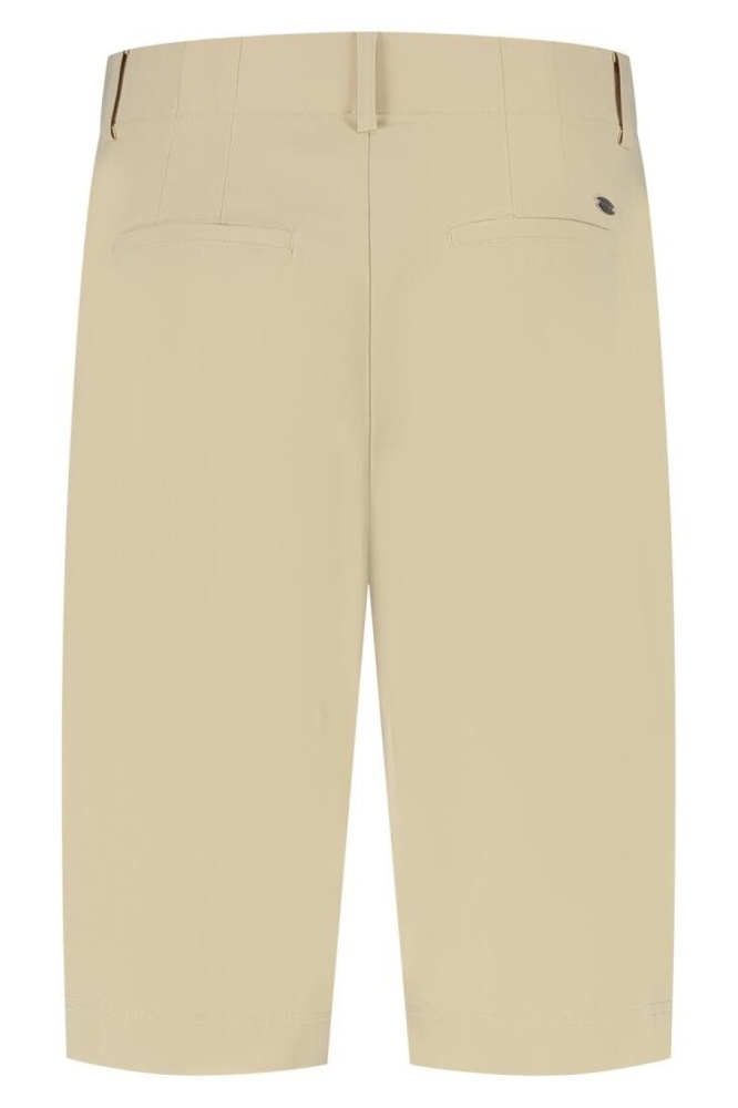 Lady Day beige dames korte broek | Achteraanzicht