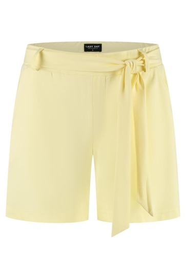 Lady Day Broek SHORTY L14 375 3213 BUTTER YELLOW