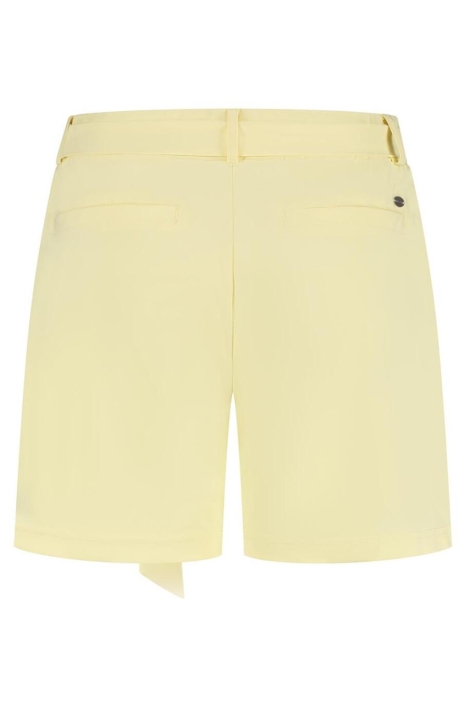 Lady Day gele dames korte broek | Achteraanzicht