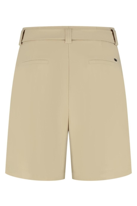 Lady Day beige dames korte broek | Achteraanzicht