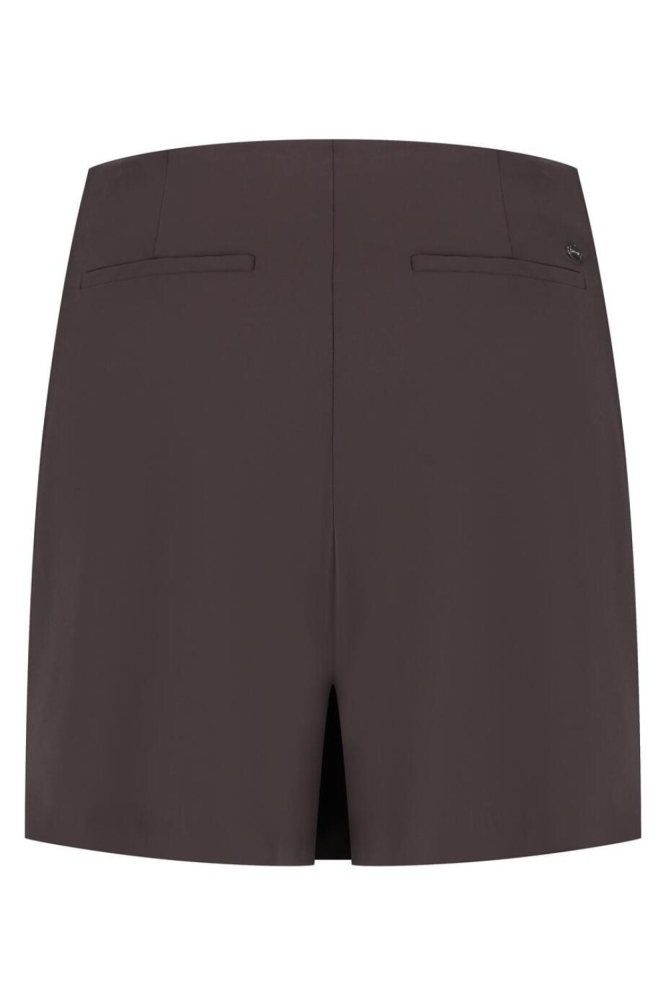 Lady Day bruine dames korte broek | Achteraanzicht