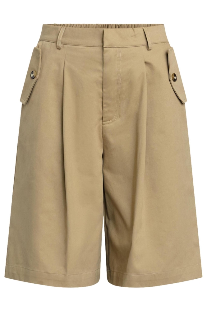 SisterS point zand dames korte broek | Vooraanzicht