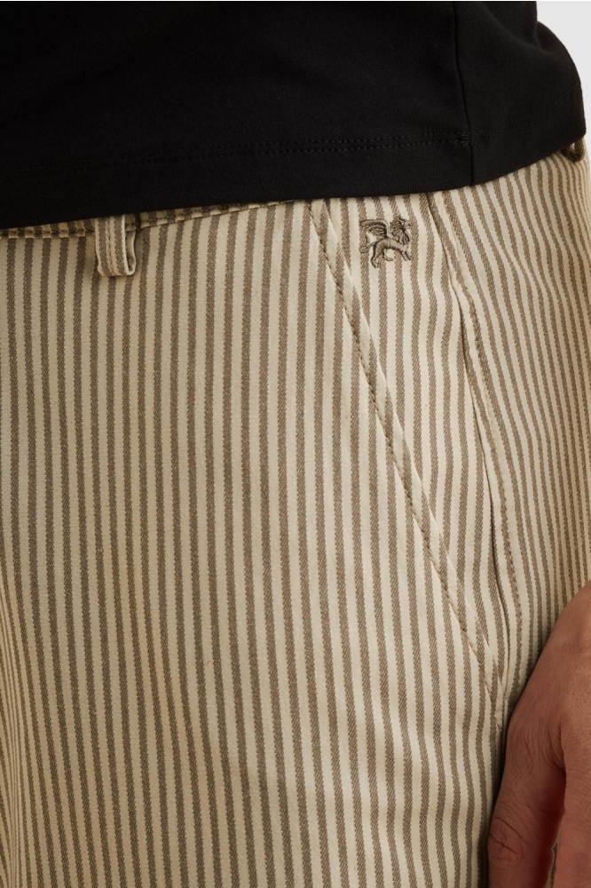 Vanguard beige heren korte broek | Close up