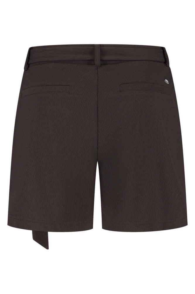 Lady Day bruine dames korte broek | Achteraanzicht