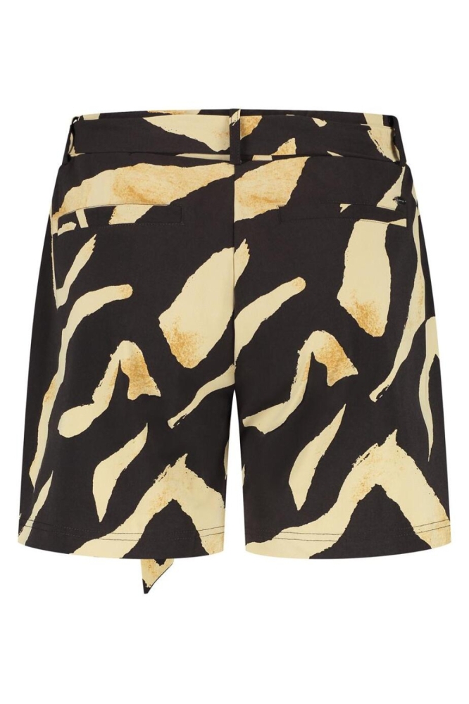 Lady Day bruine dames korte broek | Achteraanzicht